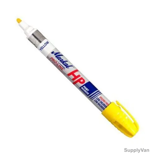 Markal HP Paint Marker, 96961, Pro-Line, Yellow