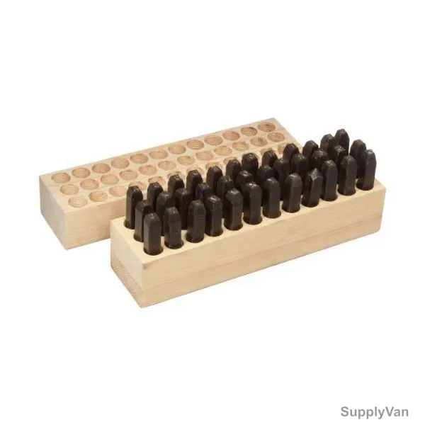 Young Bros Combination Letter and Figure Set, 04363, 5/32 Inch, 36PCS