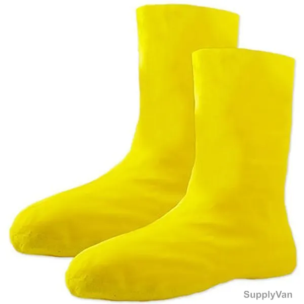 Xpose Hazmat Boot and Shoe Cover, NB200, Latex, 2XL, Yellow