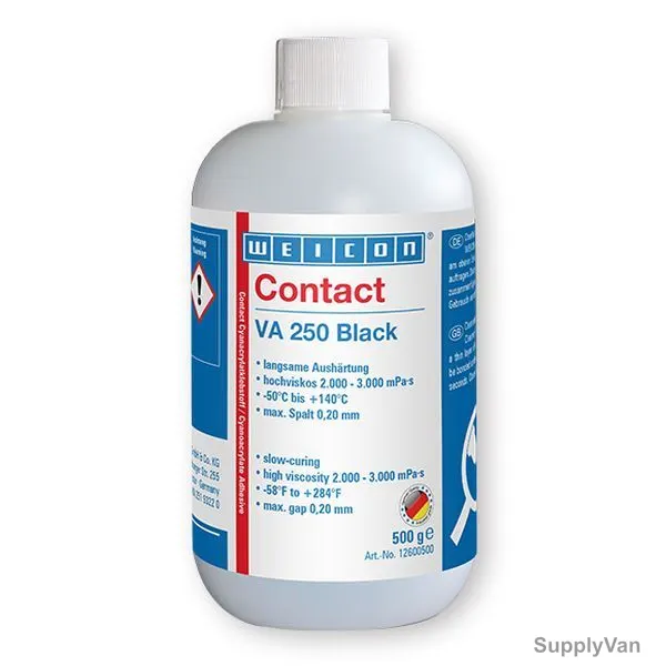 Weicon Contact VA 250 Cyanoacrylate Adhesive, 12600500, 500GM — image 1