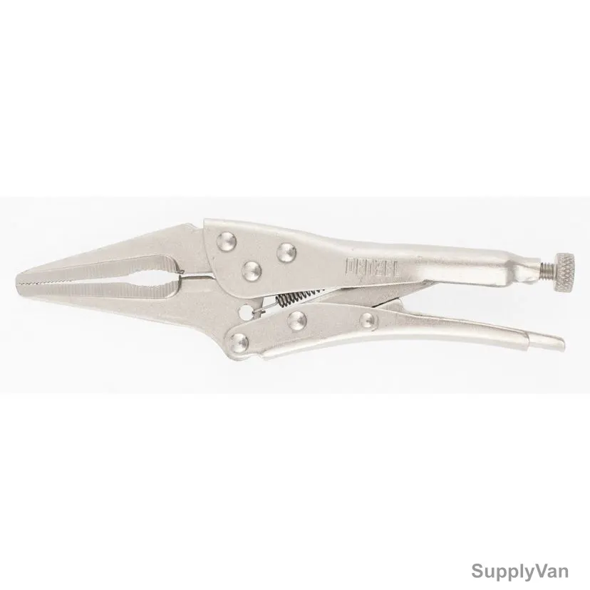 Denzel Long Nose Locking Plier, 7718423, Steel, 6-1/2 Inch — image 1