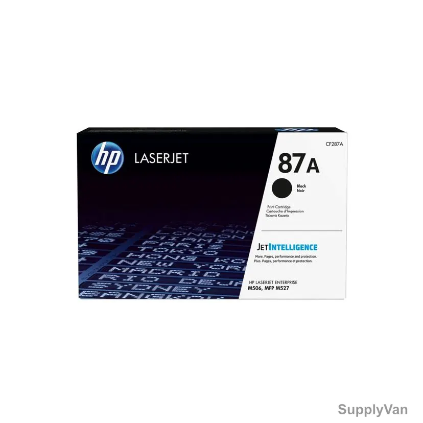 HP Original LaserJet Toner Cartridge, CF287A, 287A, 8550 Pages, Black — image 1