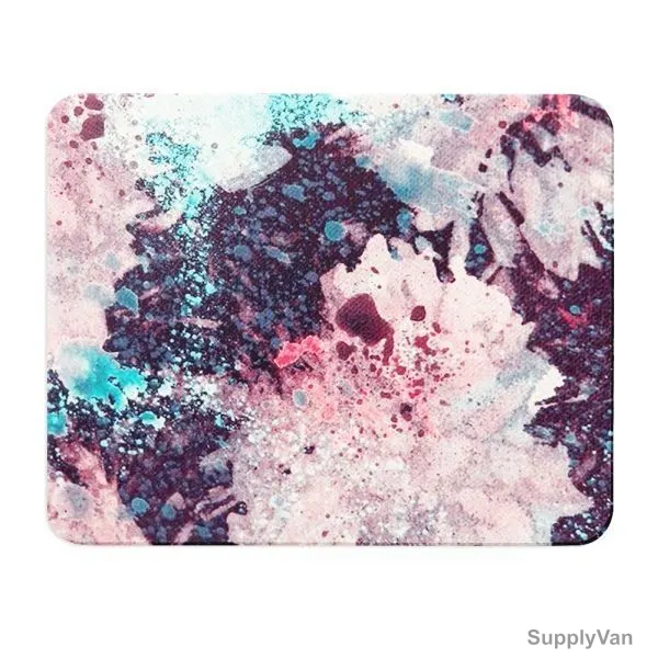 Wackylicious Art Painting Mouse Pad, 1255-410-95, PU Leather, 18 x 21CM, Multicolor — image 1