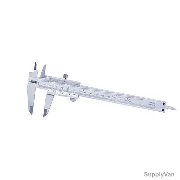 Insize Vernier Caliper, ISZ-1205-200S, 0-200MM, Silver — image 1