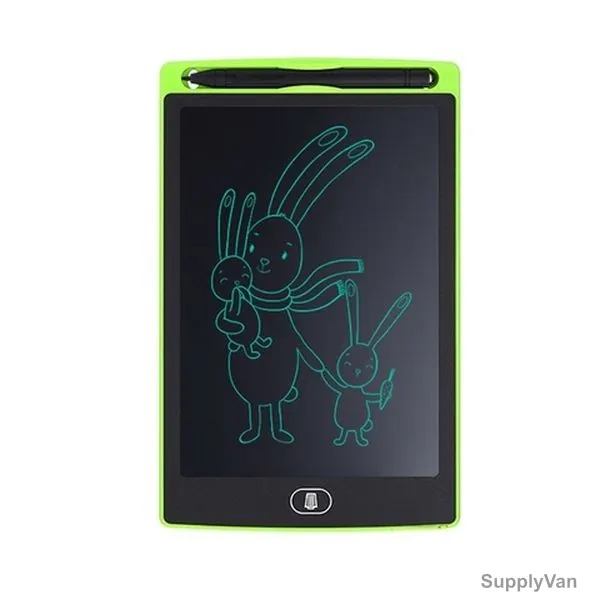 LCD Writing Pad, ABS, 12 Inch, 163mAh, 3V, Green