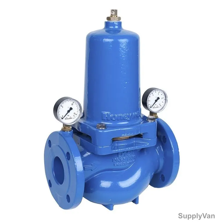 Honeywell Pressure Reducing Valve, D15S-100A, Flanged, 4 Inch