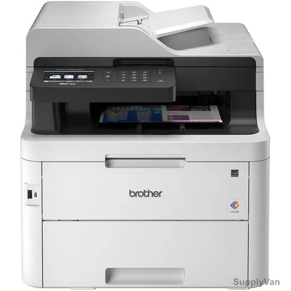 Brother LaserJet Wireless Color Printer, MFC-L3750CDW, 600 x 600 DPI, 250 Sheets, 430W — image 1