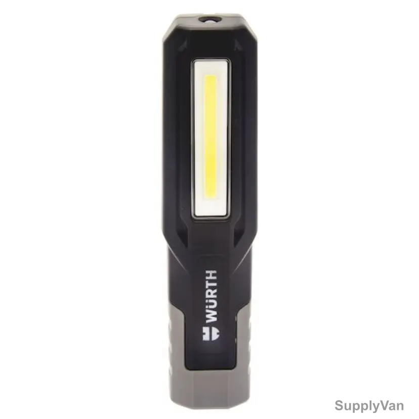 Wurth Ergopower Mercury Rechargeable LED Hand-Held Lamp, 0827950400, IP54, 3.7V, 2600mAh, 350 LM — image 1