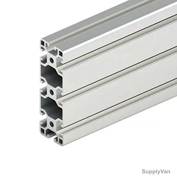 Extrusion Profile, 40120, 40 Series, T-Slot, Aluminium, 2000MM, Silver — image 1
