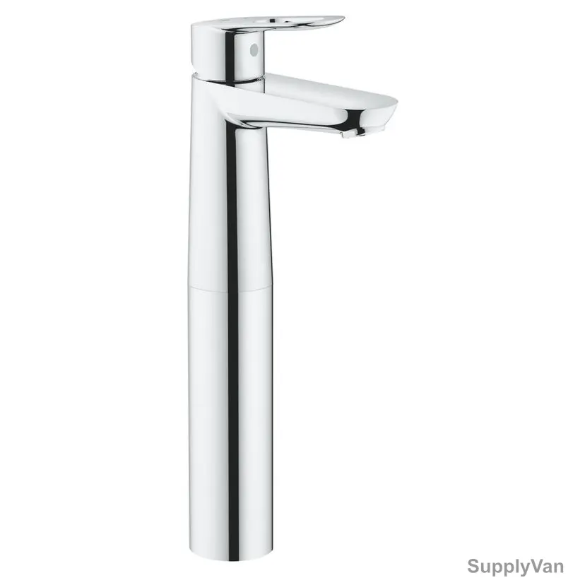 Grohe Single Lever Extra Large Basin Mixer, 23764001, BauLoop, Metal, 5.7 Ltrs/Min, Starlight Chrome Finish — image 1