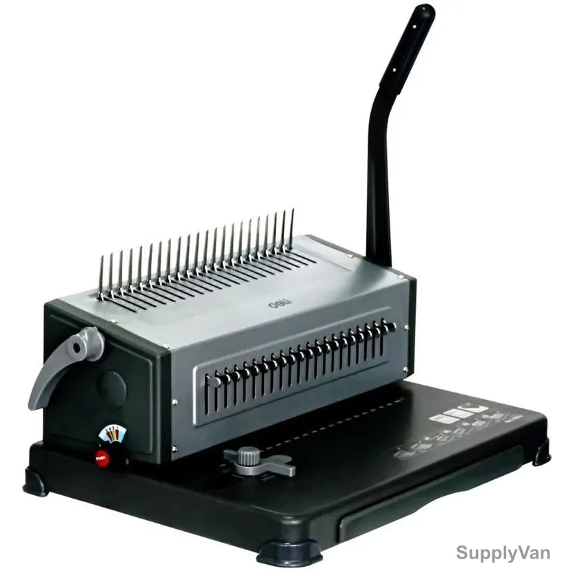 Deli Comb Binding Machine, E3874, 450 Sheets — image 1