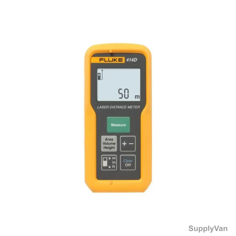 Fluke Laser Distance Meter, 414D, 50 Mtrs