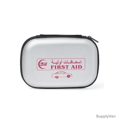 3W First Aid Kit, 3W-094EVA, EVA Foam, Silver — image 1