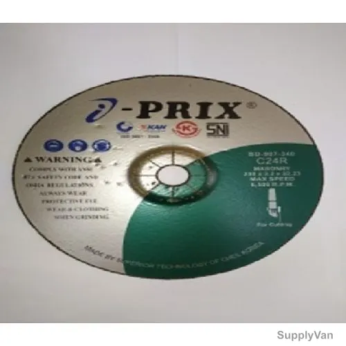 I-Prix Masonary Cutting Disc, BD-907-340, C24R, 230MM, PK50
