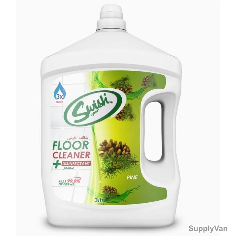 Swish Floor Cleaner, WSRL1LP, Pine, 3 Ltrs
