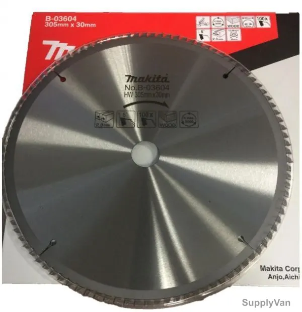 Makita Circular Saw Blade, B-03604, 305x30MM, 100 Teeth