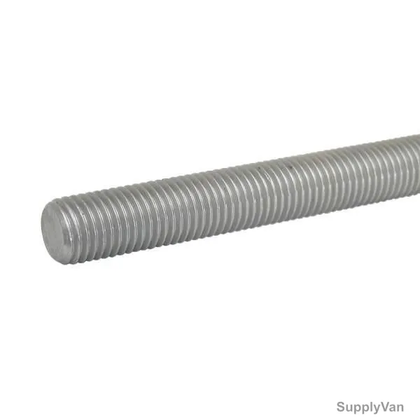 High Tensile Thread Rod, Galvanized Iron, M8 Thread Size x 1 Mtr Length