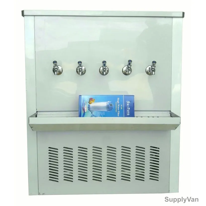 T-General Commercial Water Cooler, TG250T5WC, 530W, 5 Taps, 250 Gallon Water Capacity
