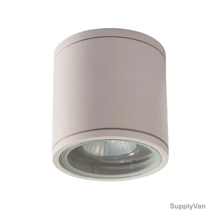 Creo Light Square Ceiling Light, ASCLQ081065W, PAR16, 10W, IP65, White