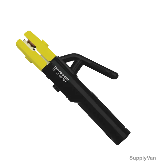 Tuf-Fix Electrode Holder, EH400, 400 AMP, Up to 9.5MM, Yellow and Black