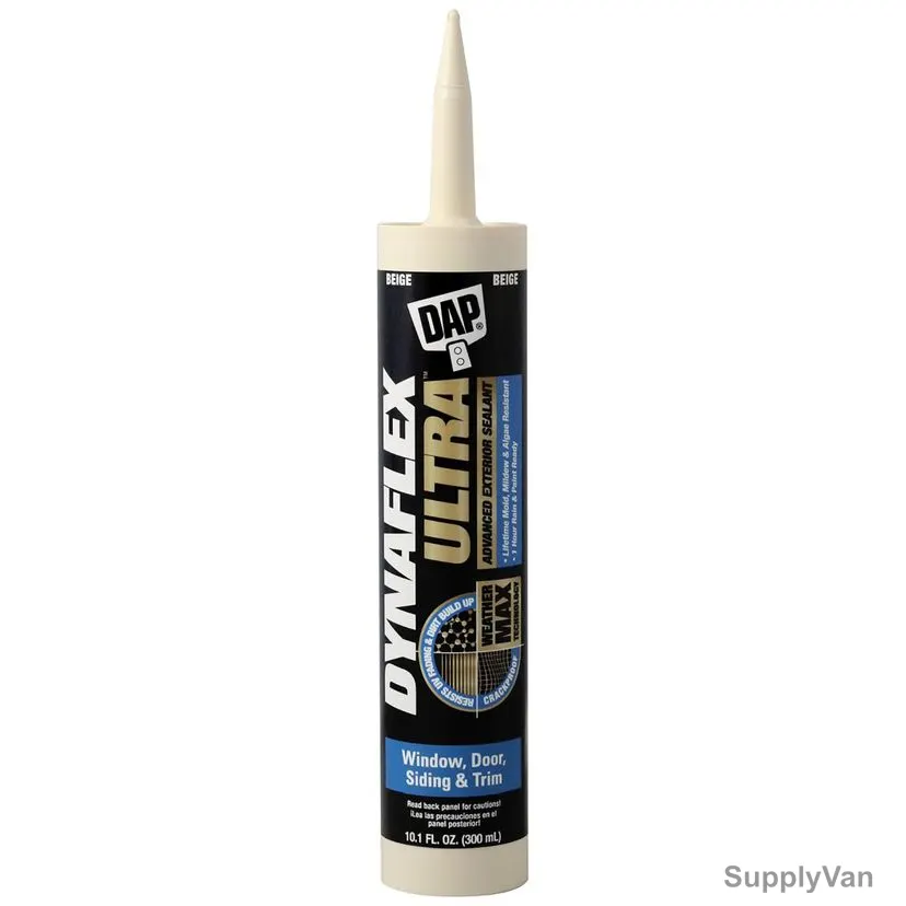 Dap Advanced Exterior Sealant, 18213, Dynaflex Ultra, 10.1 Oz, Beige