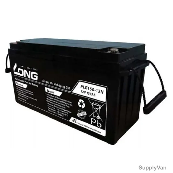 Long Rechargeable Gel Battery, PLG150-12N, 12V, 150Ah/10 Hr
