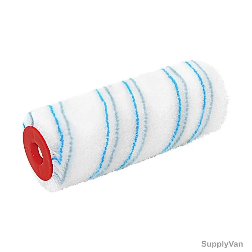 Beorol Paint Roller Cover, VBLR188, Blue Line, White and Blue