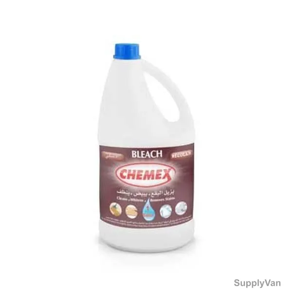 Chemex Regular Bleach, 4 Litre, 6 Pcs/Pack