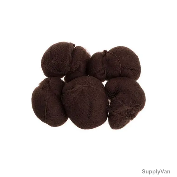 Snh Disposable Wig Cap, 1239858A, Nylon, 20 Inch, Brown, 100 Pcs/Pack