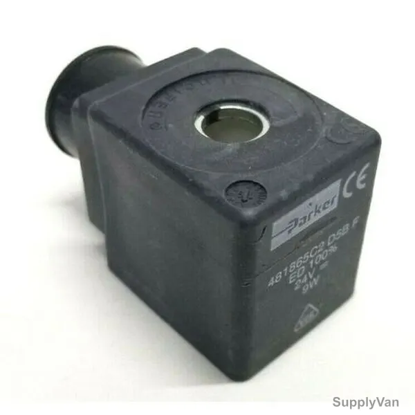 Parker Solenoid Spare Coil, 481865, IP65, 9W, 24VDC — image 1