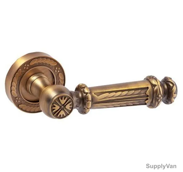Doganlar Door Handle, Ekselans, Zinc, Coffee