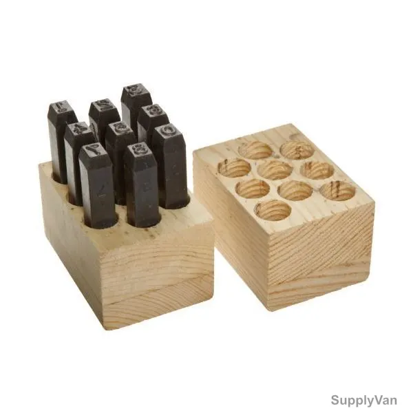 Young Bros Full Character Stamp Figure Set, 06095, 1/4 Inch, 9PCS