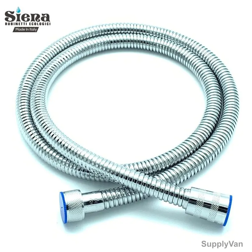 Siena Shower Hose, 60-66-101, Matte Finish, 120CM, Chrome — image 1
