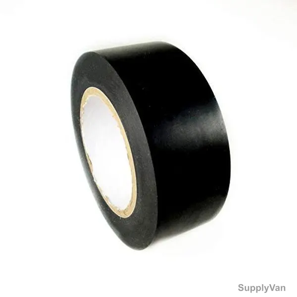 Asmaco Pipe Wrapping Tape, Black, 2 Inch x 80 Feet, 60 Rolls/Carton