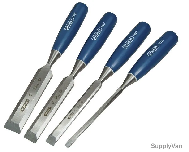Stanley Bevel Edge Chisel Set, 0-16-129, 4 Pcs/Set — image 1