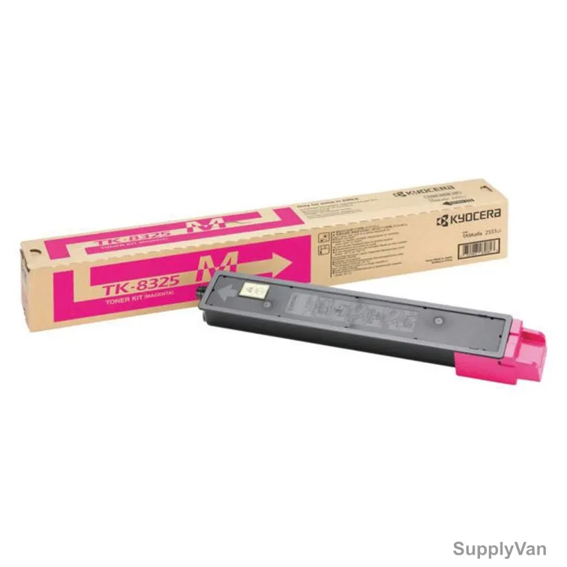 Kyocera Toner Cartridge, TK-8325M, 12000 Pages, Magenta — image 1