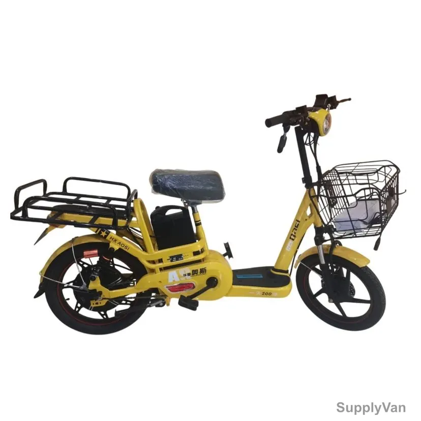 Crony Take-Out Electric Bicycle Bike, 450W, 40-50KM Range, 35-45 KM/Hr Speed, 200 Kg Loading Capacity