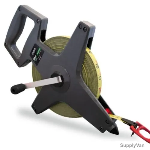 Fisco Measuring Tape, PR100/15, PR Series, 100 Mtrs x 13MM
