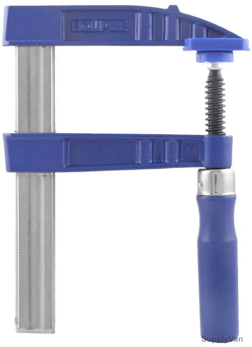 Eclipse F-Clamp, EFC6, 6 Inch, Silver and Blue