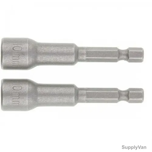 Mtx Hex Bit Socket, 117909, 12 x 65MM, 2 Pcs/Pack