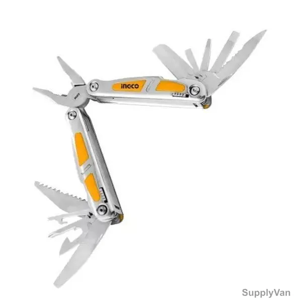 Ingco Foldable Multi Utility Plier, HFMFT0115, Stainless Steel, 155MM Length — image 1