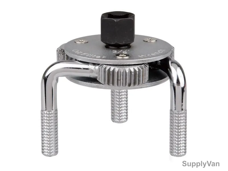 Kingtony Three-Legged Oil Filter Wrench, 9AE43, 75-120MM