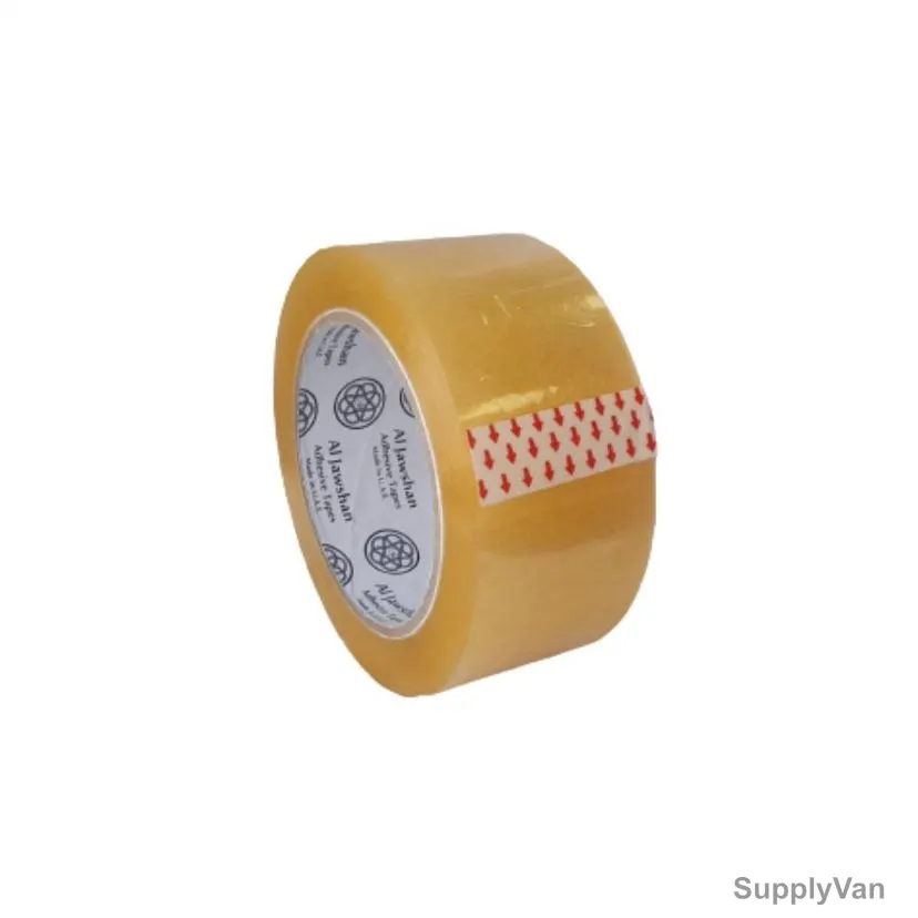 Bopp Tape, 50MM Width x 100 Yards Length, Clear, 36 Rolls/Carton