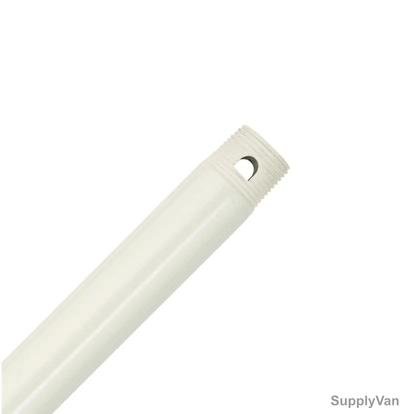Hunter Extension Downroad, 99706, Steel, 72 Inch, Fresh White