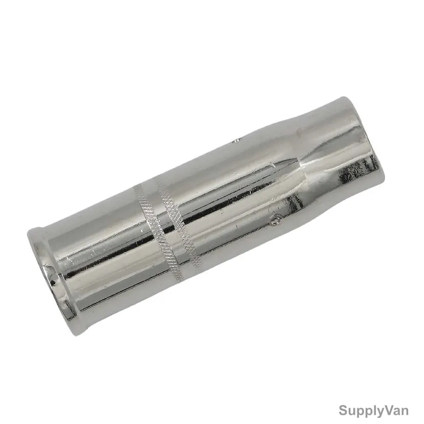 Rns Conical Gas Nozzle, 18MM Inner Dia x 80MM Length, Silver, 5 Pcs/Pack — image 1