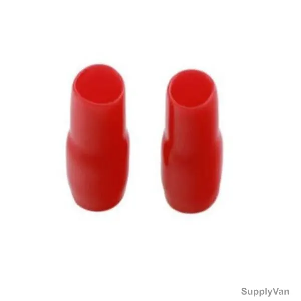 Wire End Cap, V-1.25, PVC, 1.25 SQ MM, Red, PK100 — image 1