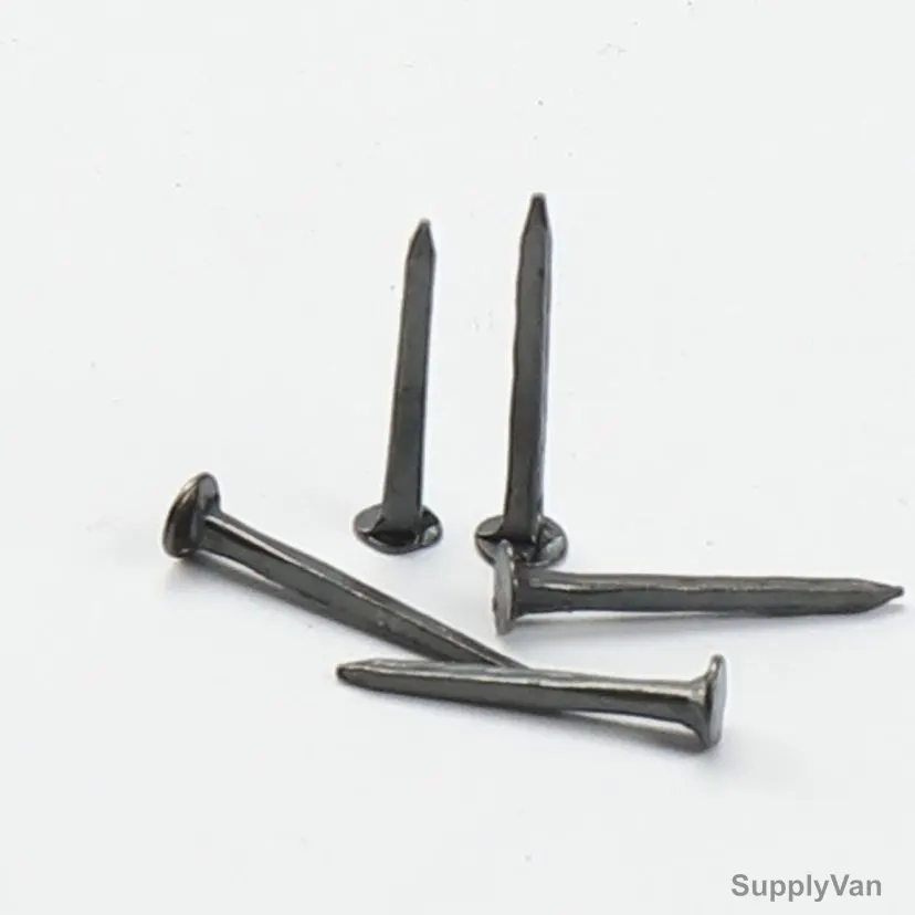 Shoe Nail, Iron, 1 Inch, Black, PK50