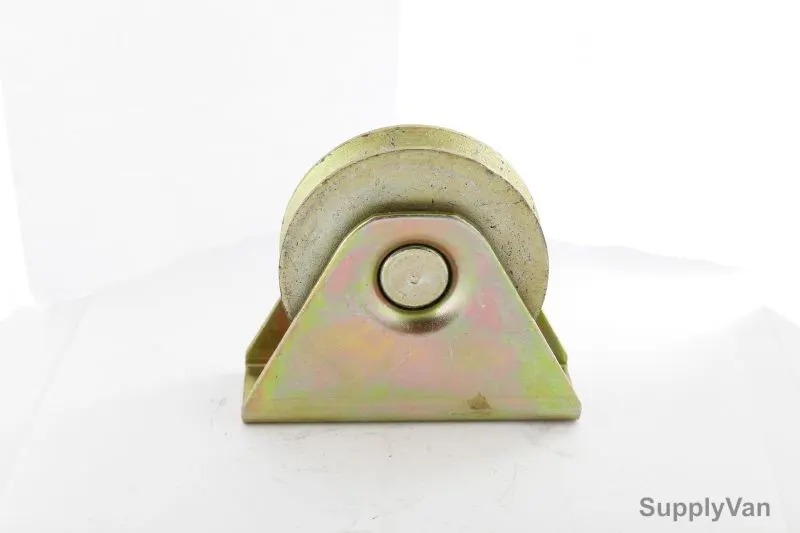 Sliding Gate Wheel Y Type Groove, SAF-74, Gold Colour