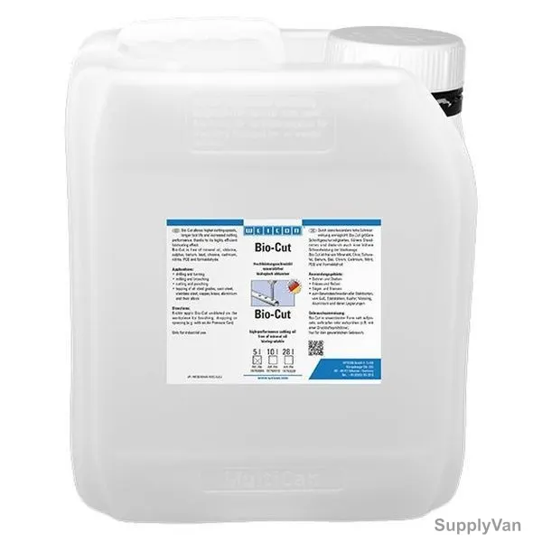 Weicon Bio-Cut Oil, 15750005, 5 Ltrs