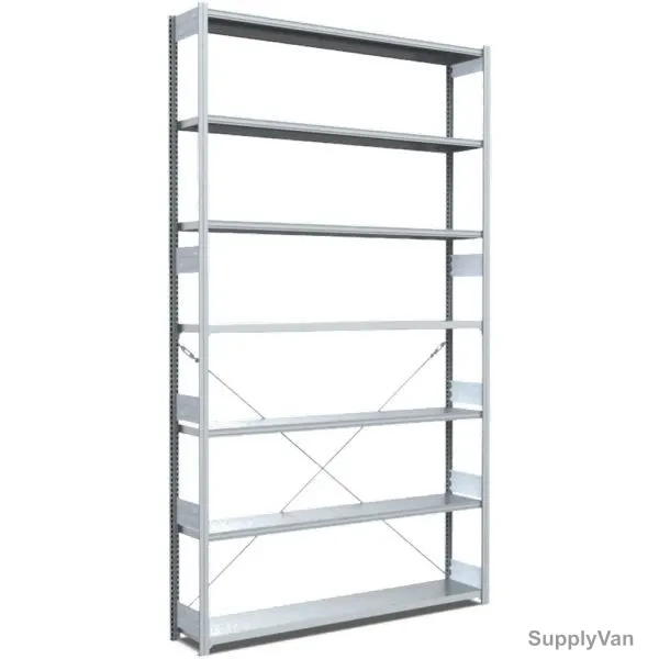 Bito Boltless Shelving, 10-17224, 3000 x 1358MM, Silver